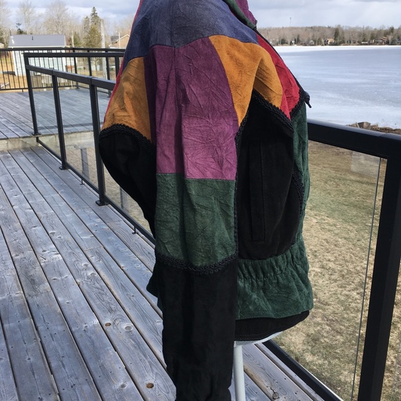 Chia Leather Bomber Jacket - Picture 4 of 13